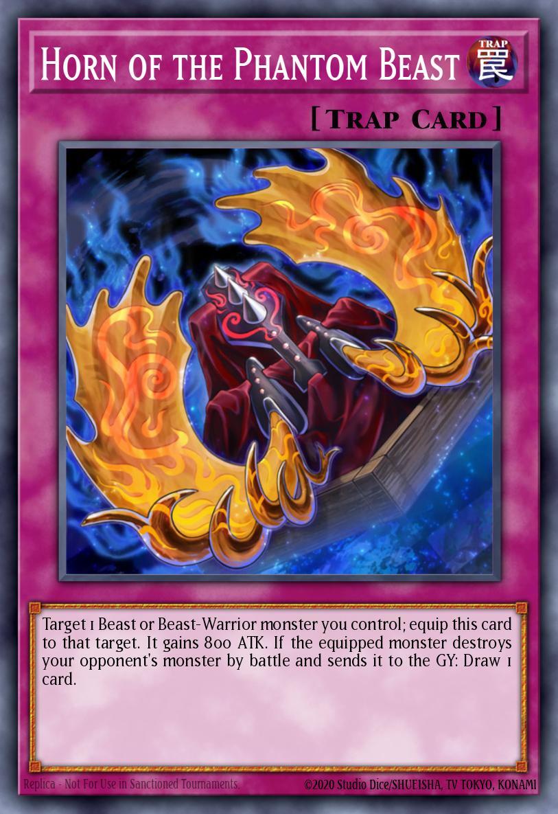 Horn of the Phantom Beast – DASA-EN060 Super Rare | Yu-Gi-Oh! Card