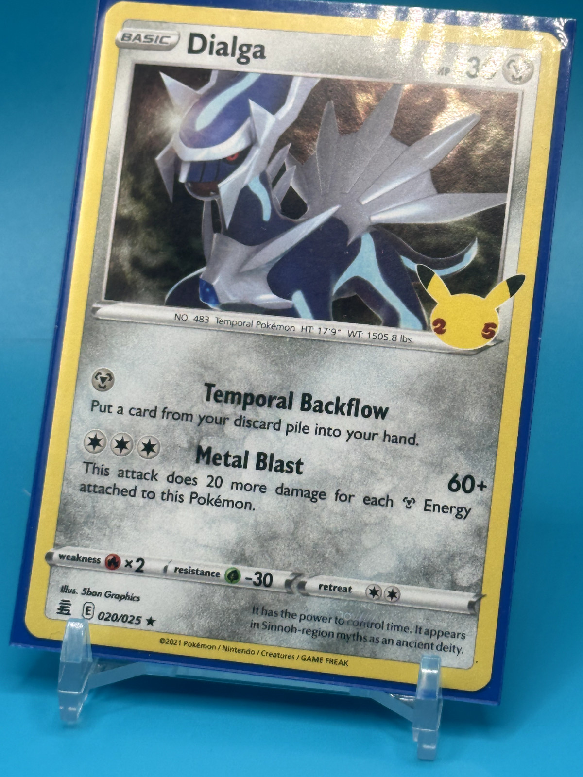 2016 Pokemon 25th Anniversary Edition Celebrations Card Set Variations /025