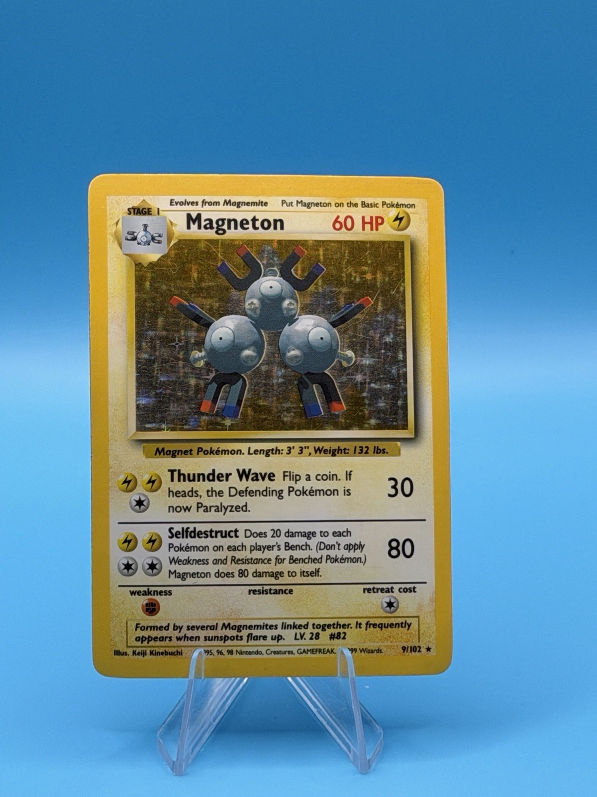 Magneton 009/102 Base Set Holo HP