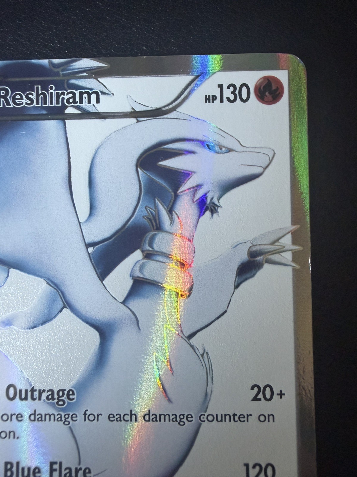 Pokémon Reshiram 113/114 Black & White Ultra Rare Full Art Holo 2011 NM-LP