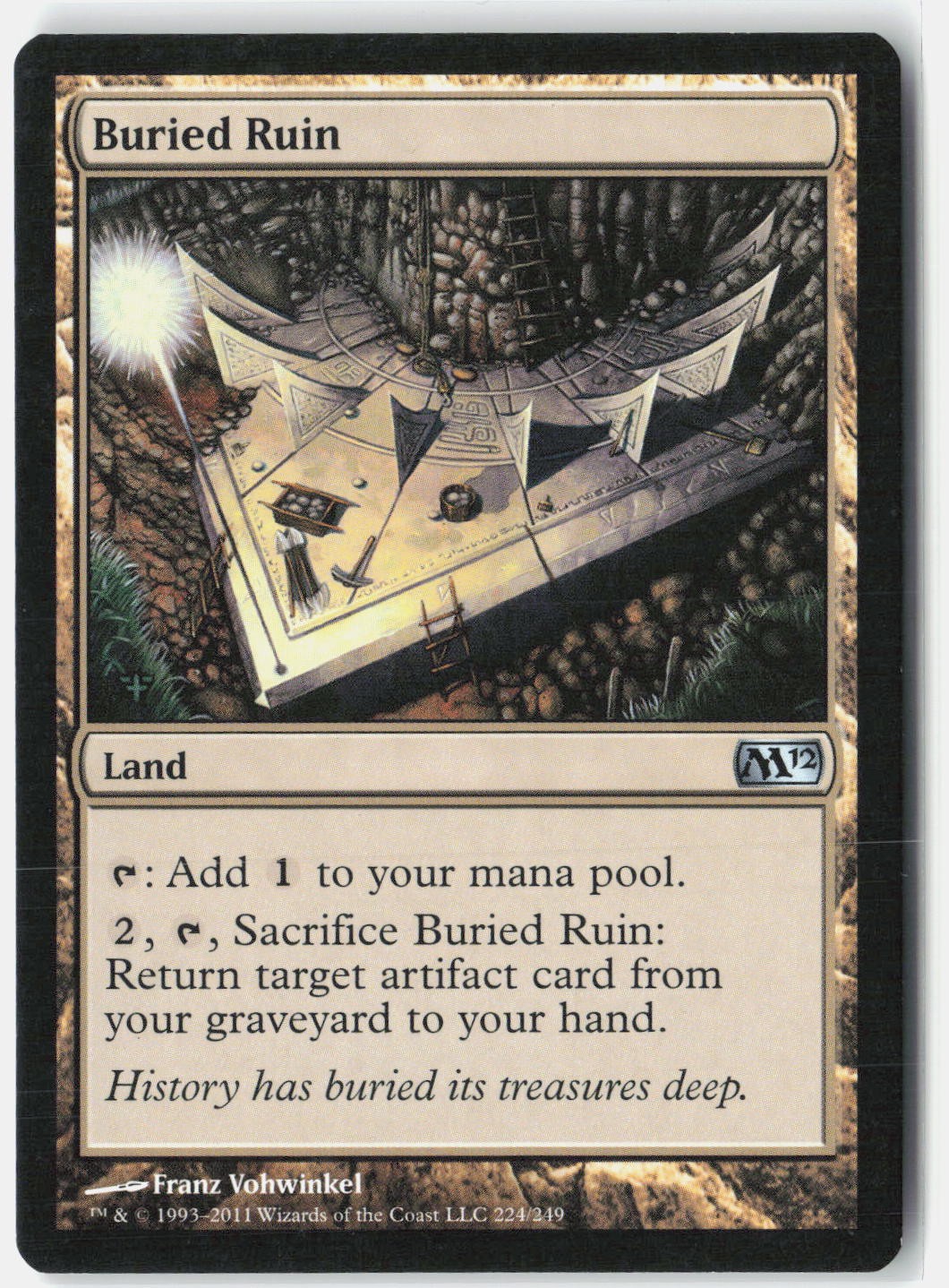 Buried Ruin U Magic 2012 (M12) 224 NM