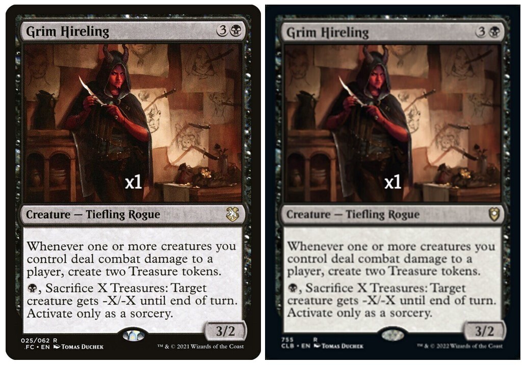 MTG AFC CLB Grim Hireling MINT (SELECT)