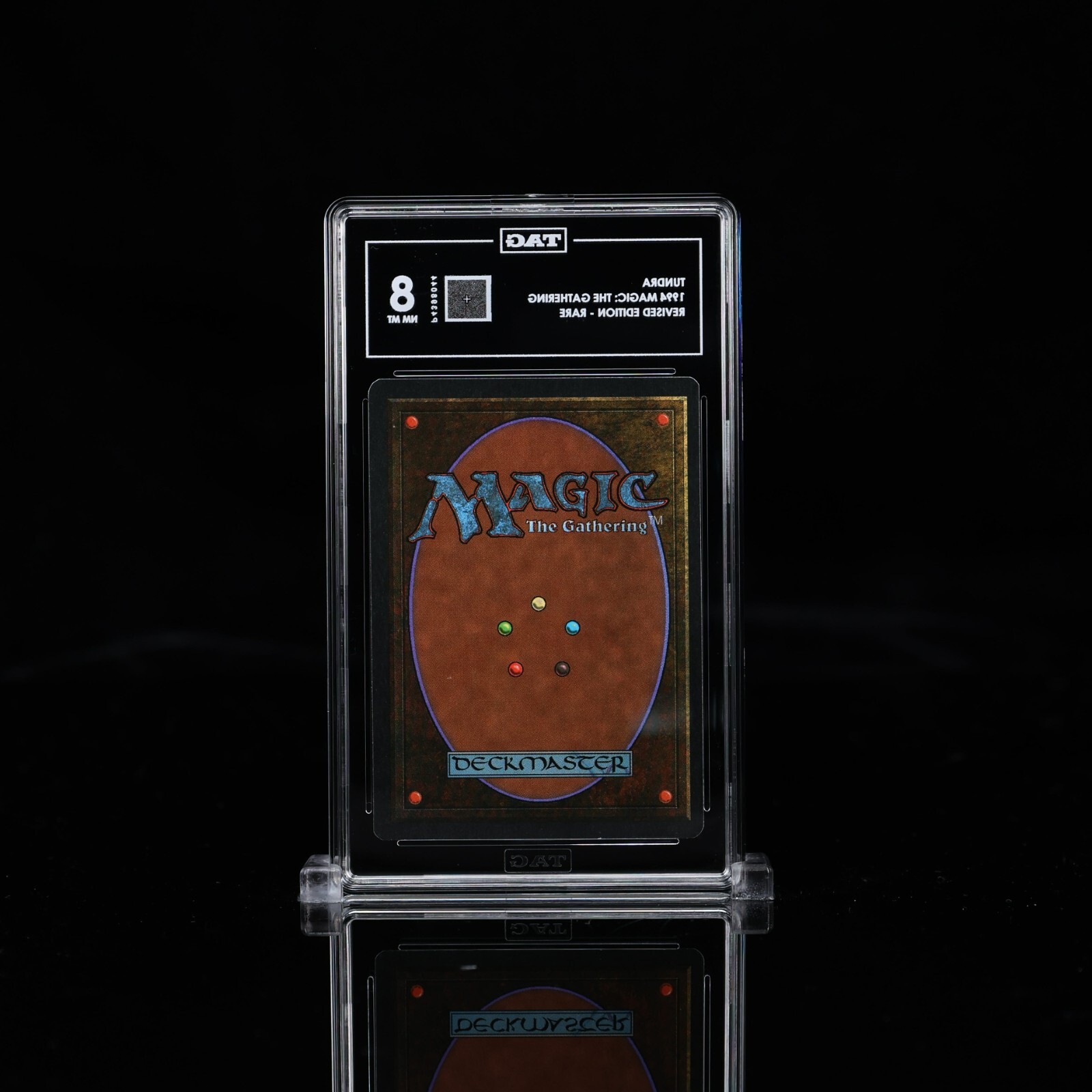 Tundra Magic The Gathering Revised Edition Regular, TAG Graded: 8, TAG Score 806