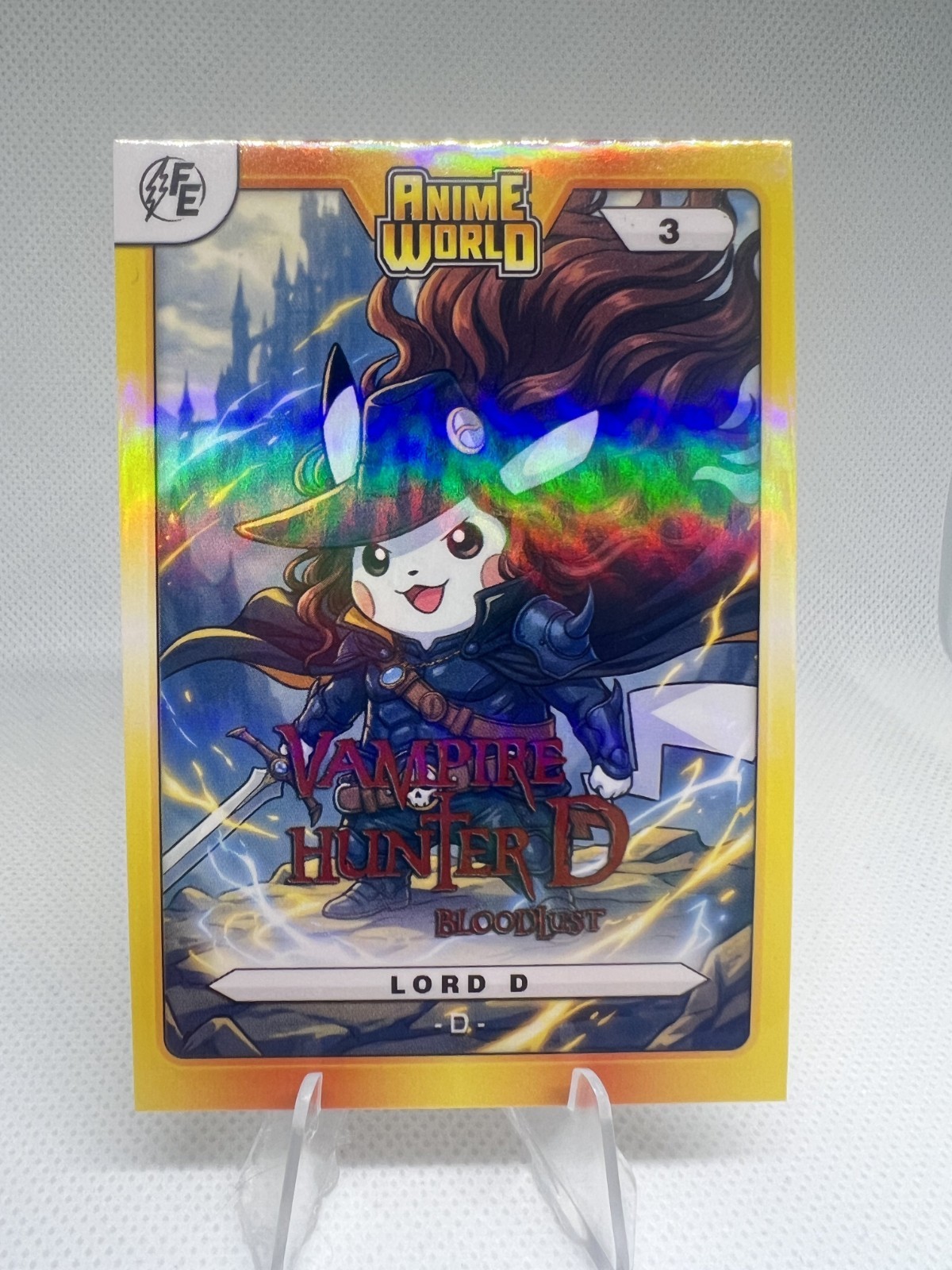 Lord D (Vampire Hunter D Bloodlust) #3 – Holo – Anime World