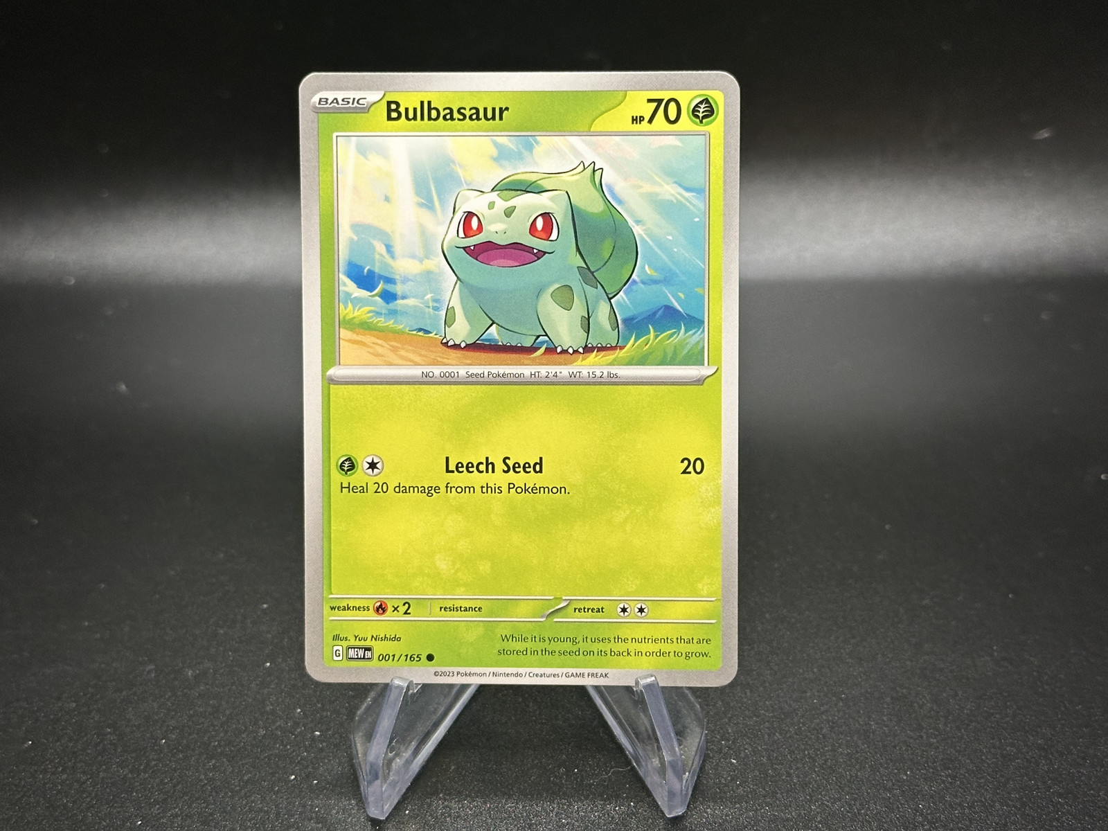 Bulbasaur – 1/165 Scarlet & Violet 151 – Pokémon TCG