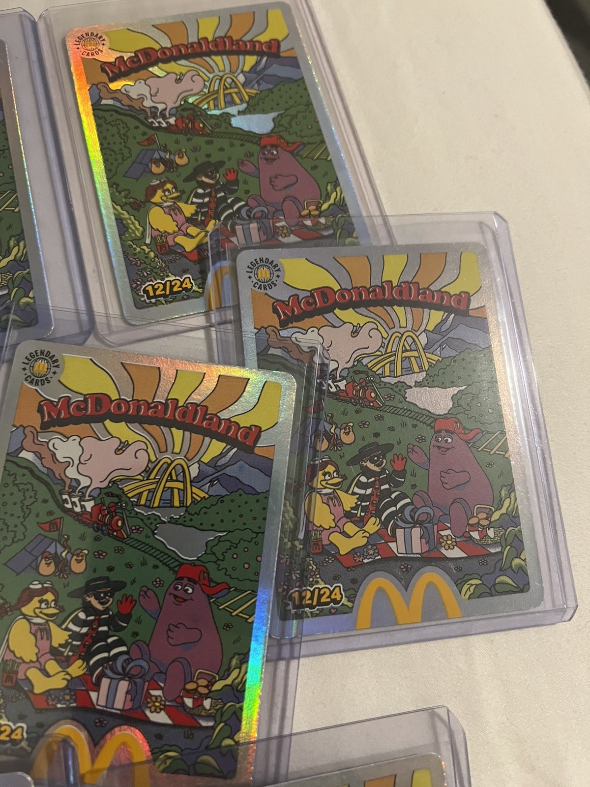 10x McDonalds McDonaldland 12/24 Trading Cards 2026 – Redeemed (Legendary)