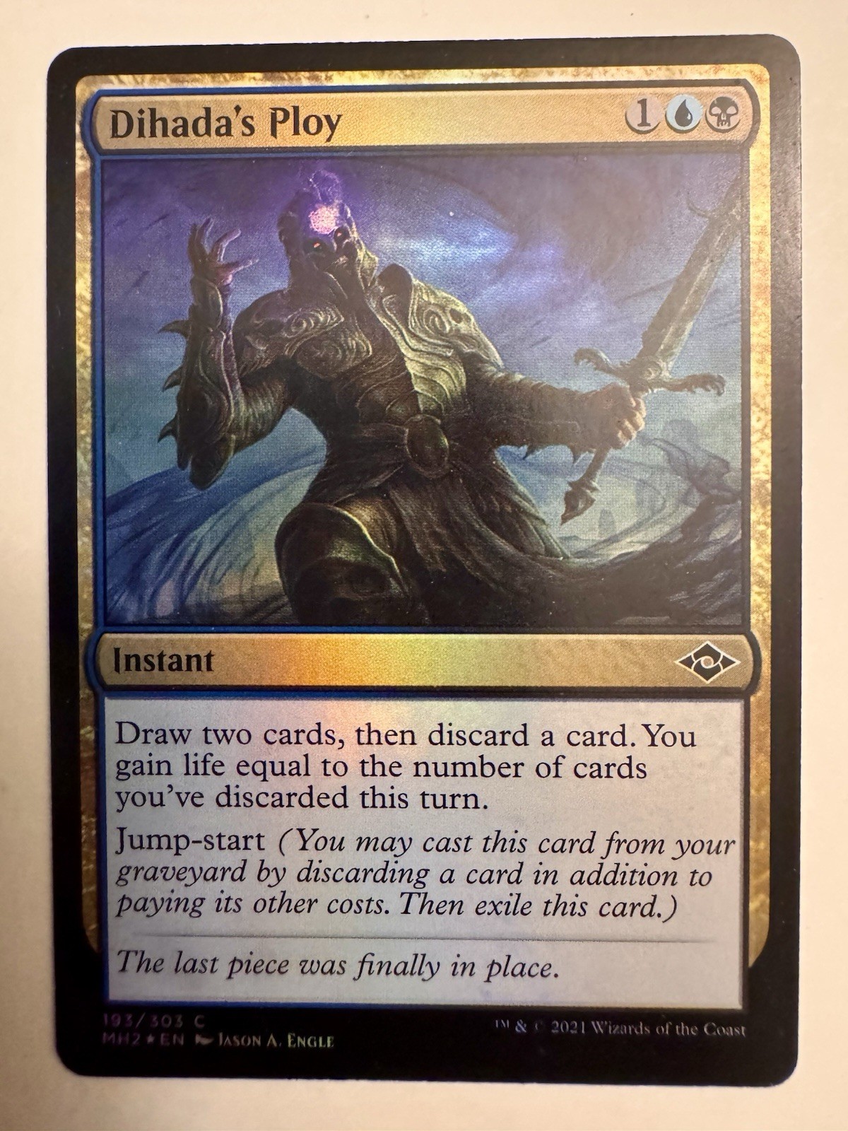 Dihada’s Ploy – Modern Horizons 2 – FOIL – Magic The Gathering – MTG