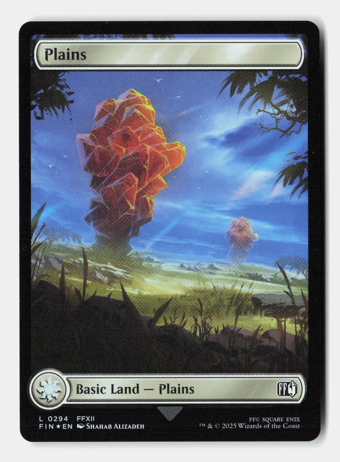 Plains (0294) 294 Land FINAL FANTASY Magic: The Gathering Near Mint