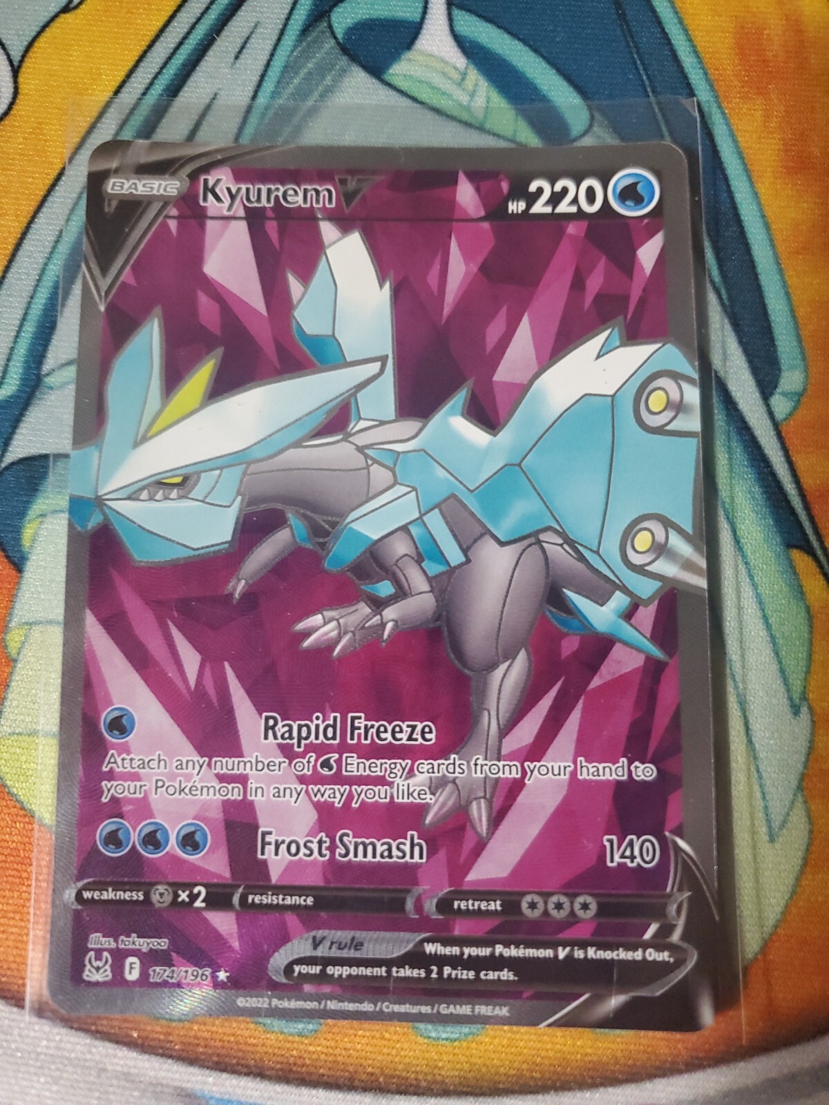 Pokémon TCG Kyurem V Sword & Shield – Lost Origin 174/196 Holo Ultra Rare