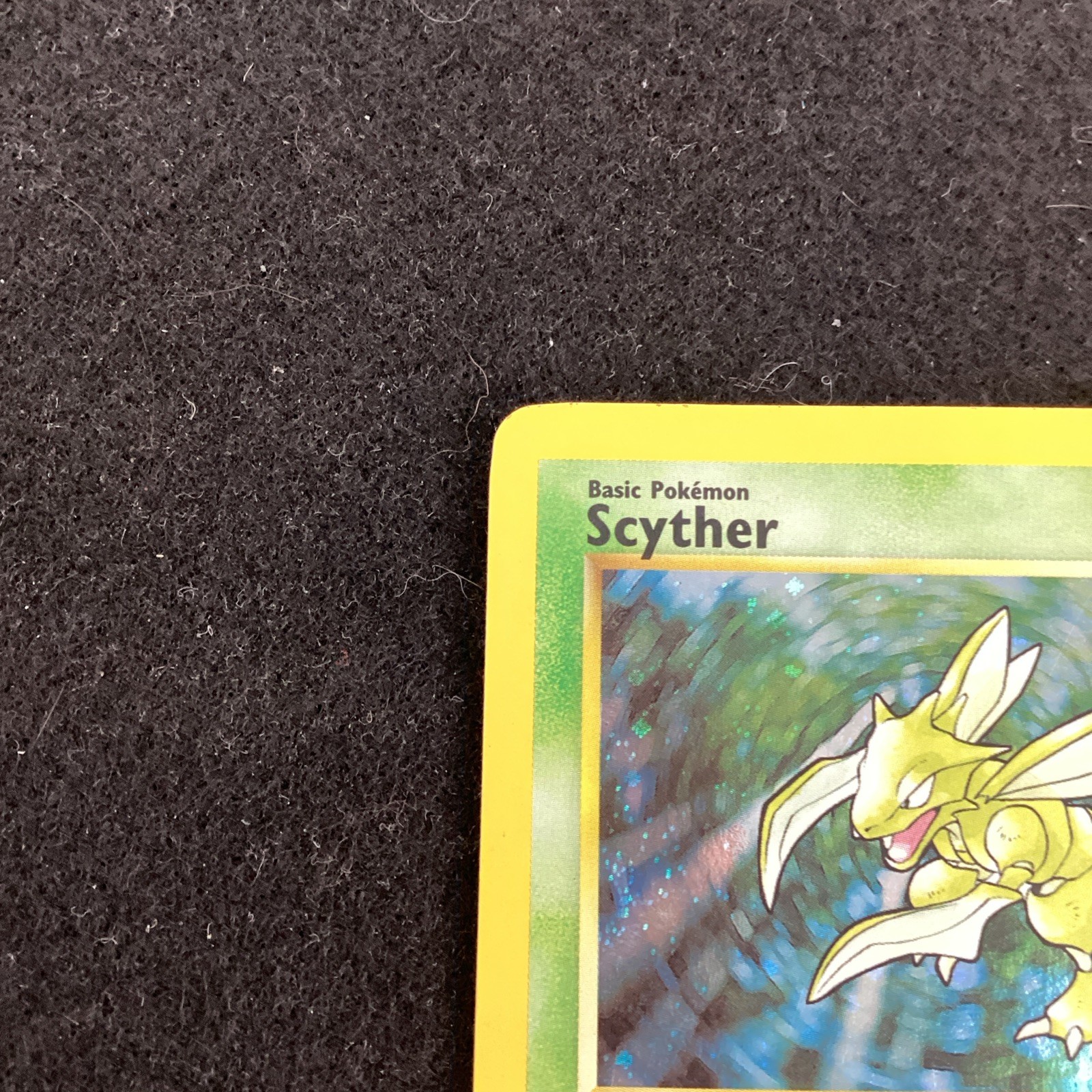 Scyther 017/130 Base Set 2 Pokemon TCG Card Holo Rare Vintage 2000