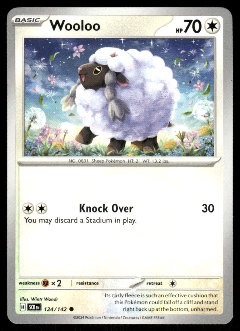 Wooloo 124/142 – Stellar Crown – Common NM