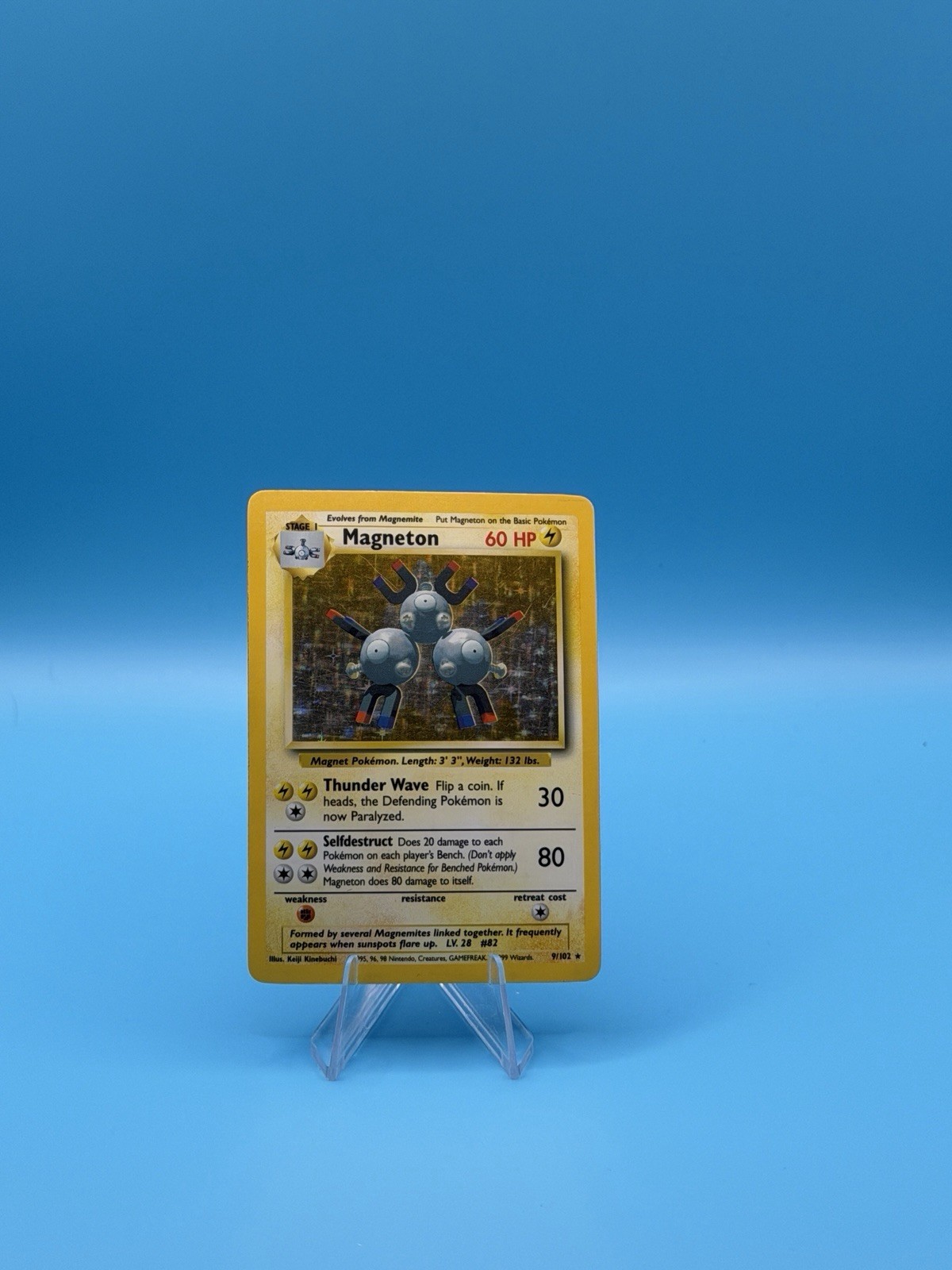 Magneton 009/102 Base Set Holo HP