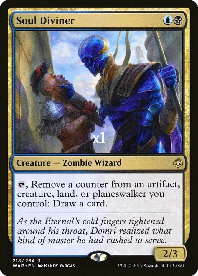 MTG War of the Spark WAR Soul Diviner MINT (SELECT)