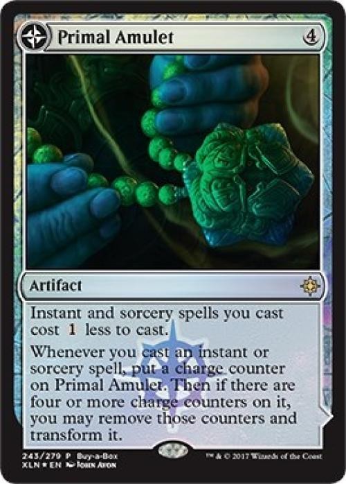 Primal Amulet -Foil Light Play MTG Promos: Buy-A-Box
