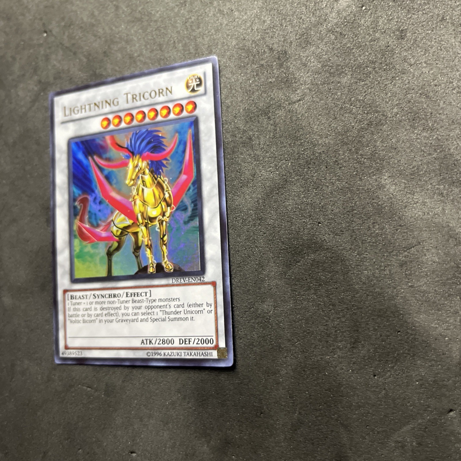 Lightning Tricorn (UTR) DREV-EN042 Duelist Revolution Unlimited|Unlimited…