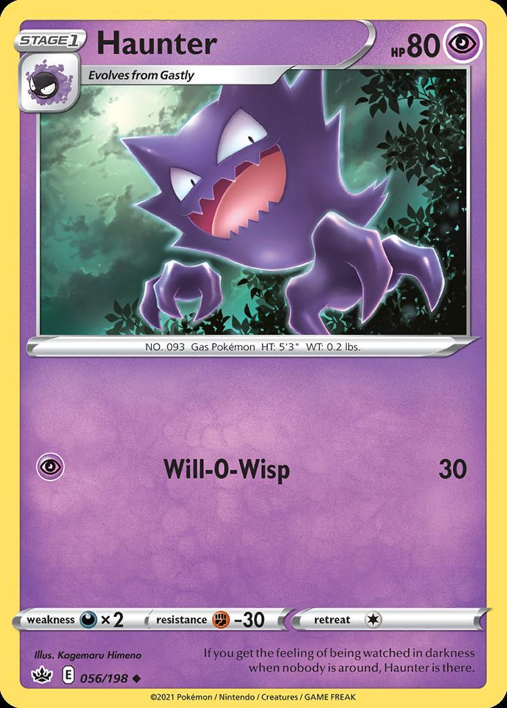 Pokemon Haunter (56/233) Chilling Reign LP