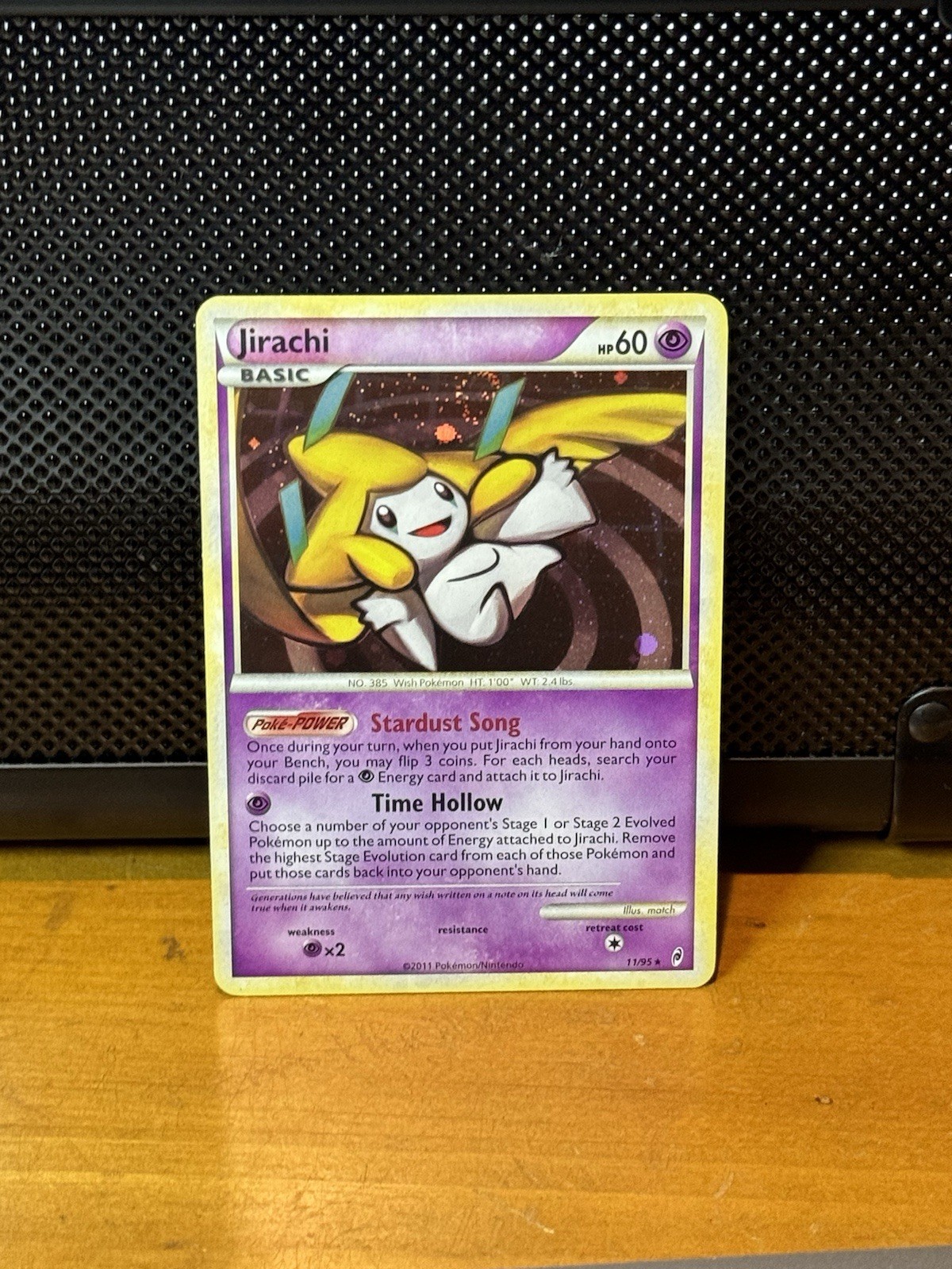 Jirachi 11/95 Call of Legends Holo NM Swirl🌀
