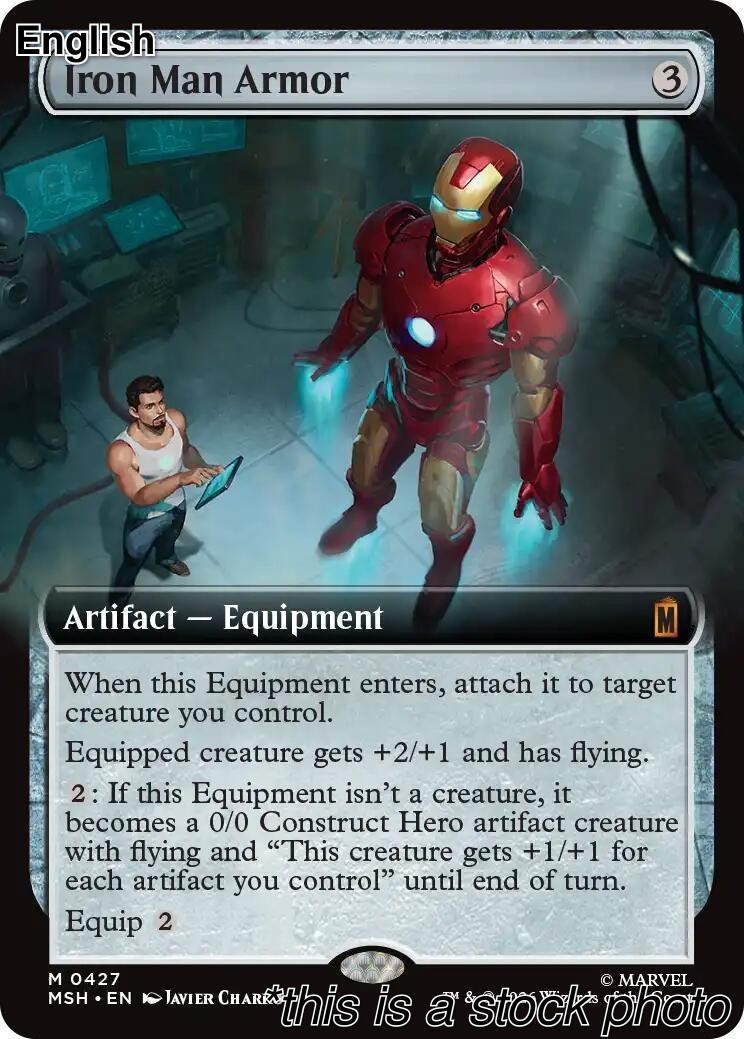 Iron Man Armor (Extended Art) [MSH – 427]