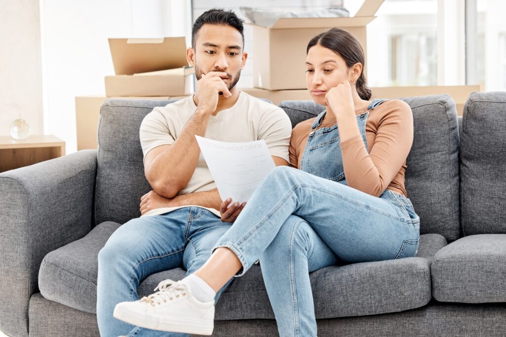 Their landlord just served them a final notice